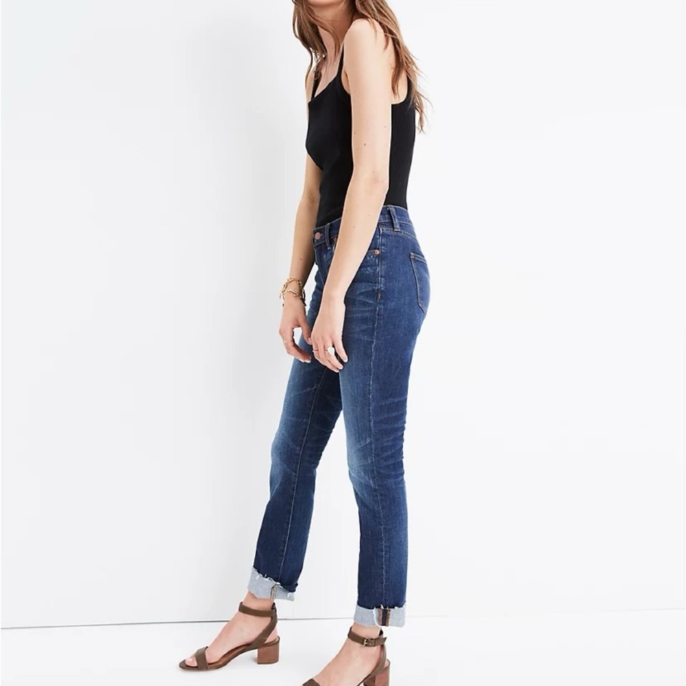 Madewell The Slim Boyjean: Raw Hem Edition